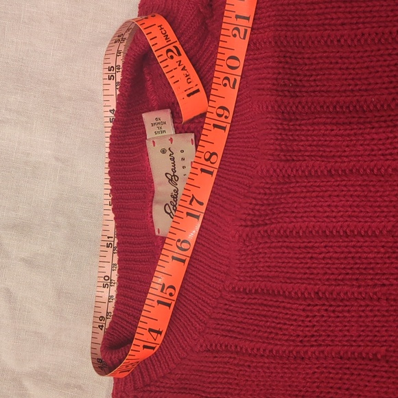 Vintage Eddie Bauer 100% Cotton Sweater - Picture 6 of 8